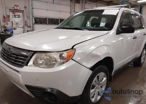 2010 Subaru Forester 2.5X from USA, damaged, VIN JF2SH6ACXAG758452